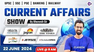 22 June ‍2024 Current Affairs | Current Affairs Today | The Hindu Analysis by Bhunesh Sir