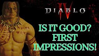 I PLAYED Diablo 4 BETA Review First Impression! Is It Any Good? Fail? My Thoughts!