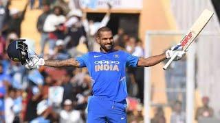 Shikhar Dhawan 143 (115) vs Australia 4th Odi 2019 , Mohali (Ball By Ball)