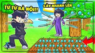 Minecraft nhưng Bạn Có Thể TRỒNG KIM CƯƠNG *Siro & Noob Ruby Chế Tạo 1 Triệu Thanh Kiếm Kim Cương 