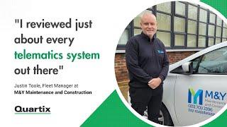 Quartix Telematics Case Study: M&Y Maintenance and Construction