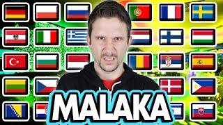 How To Say "MALAKA!" in 30 Different Languages