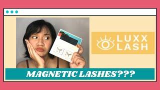 LUXX LASH MAGNETIC LASHES REVIEW + QUICK WEAR TEST!!! (OKAY BA SIYA?)|Mona Ria