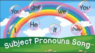 Subject Pronouns Song