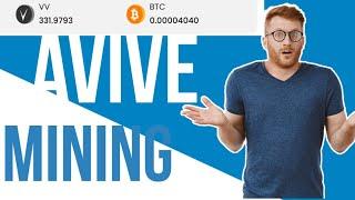 AVIVE mining and Bitcoin airdrops for free | full review price prediction