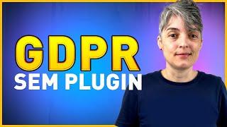 Como criar aviso GDPR (LGPD) com Elementor sem plugin