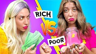 RICH GIRL vs POOR GIRL. I can't afford the dress for the school play | Musical by La La Life