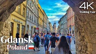 Gdansk, Poland Walking Tour 2023 - 4k UHD