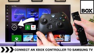 How to Connect your Xbox Controller to your 2022 Samsung TV