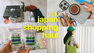 japan shopping haul (and my gachapon collection!)