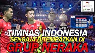 INDONESIA MASUK GRUP NERAKA !! Hasil Undian Thomas & Uber Cup 2024