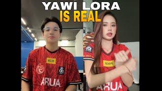 YAWI AND LORA TOGETHER LATEST TIKTOK IN AURA FIRE 