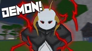 I BECOME A DEMON AGAIN IN THIS DEMON SLAYER GAME | DEMON JOURNEY | ROBLOX!