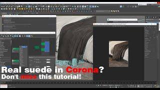 Making SUEDE in Corona very fast - MIX