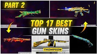 Top 17 Best Gun Skin In Free Fire Battleground | Free Fire के सबसे तगड़ा Skins जो बहुत खतरनाक है #2