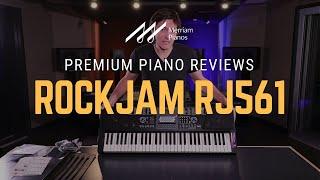 RockJam RJ561 Electronic 61 Key Digital Keyboard Unboxing - Affordable Keyboard for Beginners