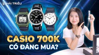 Đồng hồ Casio giá rẻ 700K có đáng mua? | Đánh giá 5 mẫu đồng hồ Casio nam giá rẻ đang HOT hiện nay