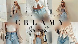 CREAMY — Professional Presets Lightroom for Your Photos | Nude Tone Preset | DNG | Tutorials