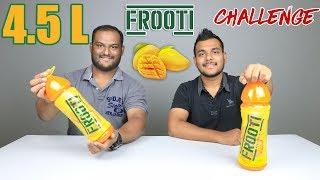 4.5 LITRE MANGO FROOTI CHALLENGE | Juice Challenge | Food Challenge