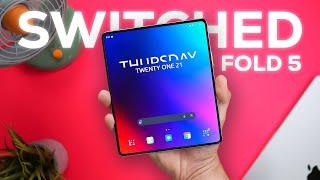 I Switched To The Galaxy Z Fold 5... Samsung Galaxy Z Fold 5 HONEST Review