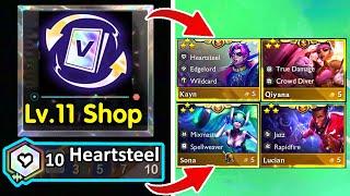 0.1% Chance Lvl.11 Shop + 10 Heartsteel !???