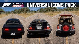 Forza Horizon 5 | Universal Icons Car Pack | All 5 Cars