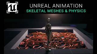 Unreal 5.4 Animation Tutorial - Skeletal Meshes & Physics 🪱