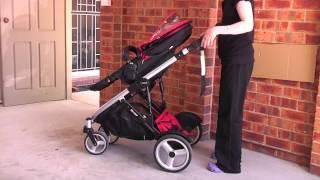 Steelcraft Strider Compact Stroller - How to fold pram / stroller