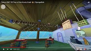 so i found gary in that spongebob krusty krab 360 video