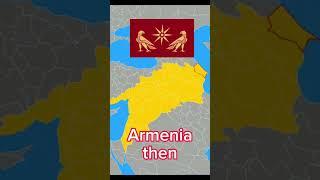 Armenia now vs then #shorts #armenia #empire #hay #history #great #artsakh