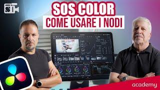 TUTORIAL COLOR SU DAVINCI RESOLVE: COME INIZIARE CON I NODI