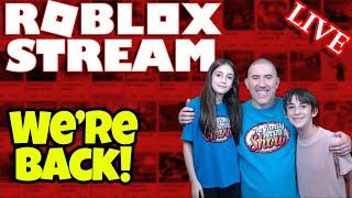  Roblox LIVESTREAM! Get In Here And Play!!!