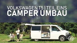 Volkswagen T5 Camper Umbau mal ganz anders | extra breites Bett