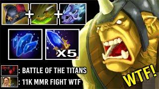 BATTLE OF THE TITANS! Crazy Fast Swift Blink Alchemist vs HARD Troll 11k MMR by Arteezy 7.28 Dota 2