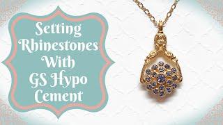 Setting Rhinestones With GS Hypo Cement | B’Sue Boutiques