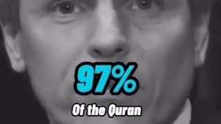 "97 % of the Qur'an says" |  Dr. Jeffrey Lang | A must Listen |