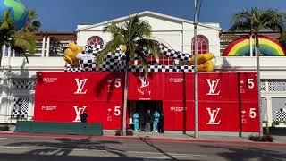 Louis Vuitton Pop Up in Rodeo Beverly Hills