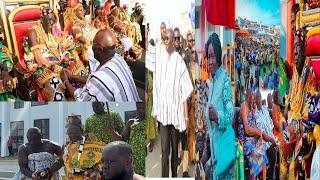 NDC Cant Believe It As Dr Bawumia Steals The Whole Show In Fetu Afahye At Cape Coast