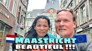 First time beautiful MAASTRICHT Holland City Trip  The Hightrees  Family Vlog