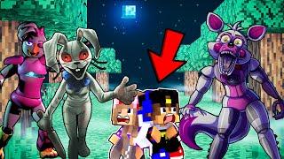 ВСЕ ВИДЫ АНИМАТРОНИКОВ ФНАФ в МАЙНКРАФТ ! ДЕВУШКА НУБ И ПРО ВИДЕО ТРОЛЛИНГ MINECRAFT FNAF