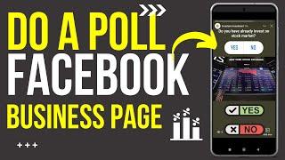 how to do a poll on facebook page in 3 simple steps