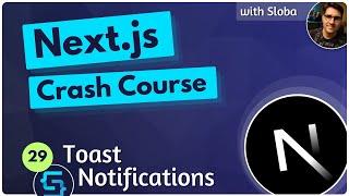 Toast Notifications - Next.js 14 Course Tutorial #29