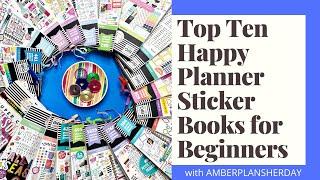 Top Ten Happy Planner Sticker Books for Beginners