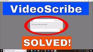 Videoscribe whitescreen problem solved with proof. Easy!