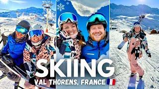 SKIING VLOG! ️ driving to the Alps, zip-lining, toboggan run & Christmas ️ Val Thorens France 