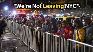 Migrant Protestors Storm NYC... As Trump Plans Deportations