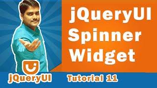 jQuery UI Spinner Tutorial | Spinner Widget in jQuery UI - jQuery UI Tutorial 11