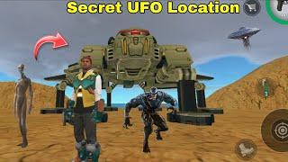 Secret UFO Location Vegas Crime Simulator  | Aliens location Secret Lab 2022