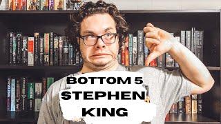 WORST STEPHEN KING BOOKS I'VE READ SO FAR | bottom 5 out of 40 SK books read |