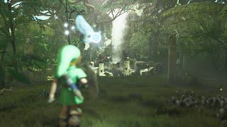 Zelda Ocarina of Time 25th anniversary - Unreal Engine 5 - Lost Woods - Part 1 + Download